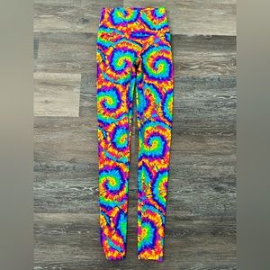 K-Deer Tutti Frutti Leggings sz small